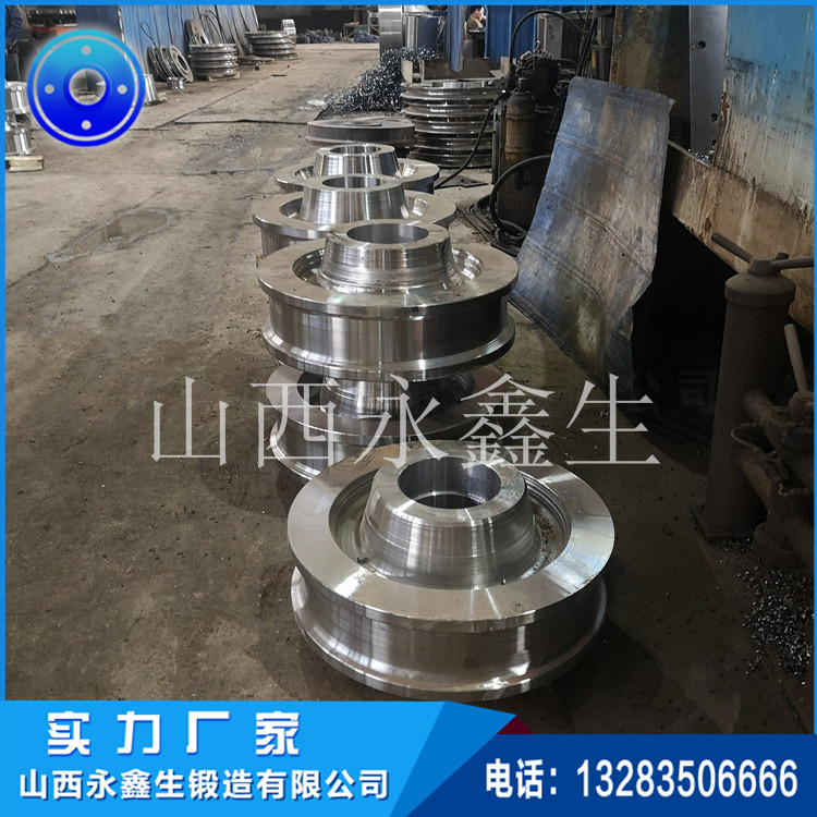 钢渣机车轮锻件