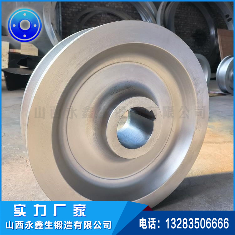 双轮缘车轮锻件