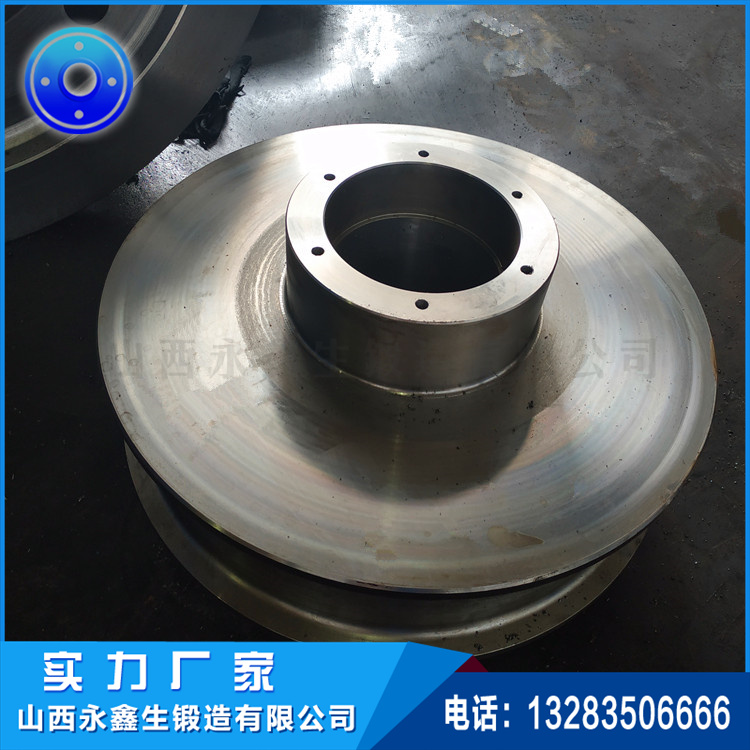 集装箱轨道吊车轮锻件